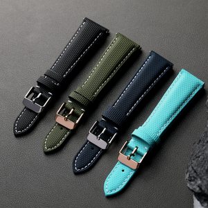Correa de Reloj Inteligente de Caucho Fluorado FKM de Alta Gama, 18-22MM, Hebilla de Pin, Compatible con GT5/6, Edición Limitada Suave - Product Image 2