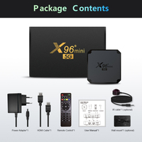 X96 Mini 5G S905w4 2G 16G Android 9.0 TV Box AMlogic S905W4 Quad Core 2.5G+5G Dual WIFI Smart Set Top Box Reproductor Multimedia X96mini5G