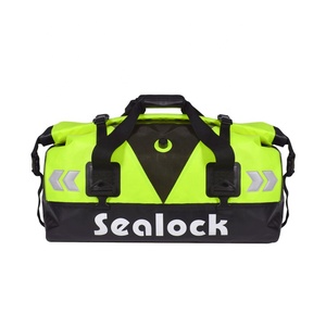 <span class=keywords><strong>Alforjas</strong></span> de equipaje de motocicleta impermeables de PVC de 55L personalizables, bolsa seca de cola reflectante, bolsa de almacenamiento de casco para exteriores de <span class=keywords><strong>aluminio</strong></span> - Product Image 2