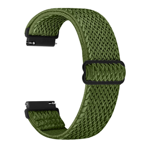Correa de reloj de nailon con patrón de onda elástica Win-Win 20mm 22mm para <span class=keywords><strong>Huawei</strong></span> <span class=keywords><strong>GT3</strong></span> W hebilla elástica correa de muñeca reemplazo - Product Image 5