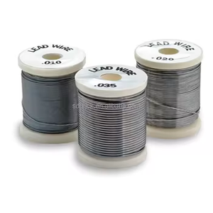 Filamento de plomo puro maleable en bobina, adecuado para la conexión de soldadura de placas y ladrillos de plomo. - Product Image 3