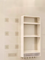 Markdown vente armoires de cuisine ustensile étagère à épices ménage mural Condiment boissons étagères de rangement salle de bain étagère de rangement