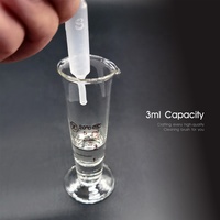 Pipettes doseuses 3 ml en PE pour jus de citron, whisky, eau et eau salée, avec tête de pression, pour coffrets cadeaux