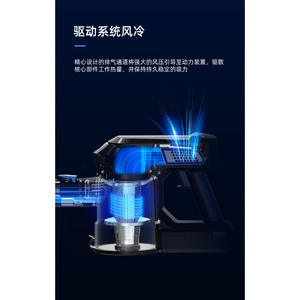 Aspirateur à main Klinsmann T21, aspiration 9000Pa, puissance 110W, portable, sans fil, pour le nettoyage des tapis à la maison - Product Image 2