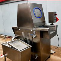 Nouvelle machine à injecter la viande en acier inoxydable 304, robuste, à vitesse réglable, machine automatique d'injection de saumure, grande capacité pour la viande