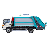 Camions à ordures d'occasion compacteur JAC 5 cubes 8 mètres cubes bon marché à vendre