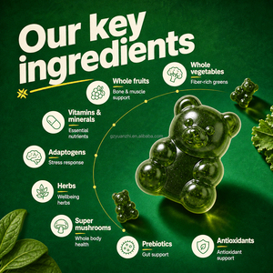 Gomitas Multivitamínicas Super Greens, Mezcla de Superalimentos - Disponible con Marca Privada OEM - Product Image 2