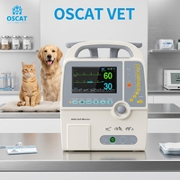 OSCAT Instrument vétérinaire, équipement médical pour animaux, moniteur cardiaque vétérinaire AC100 240V double usage pour clinique vétérinaire