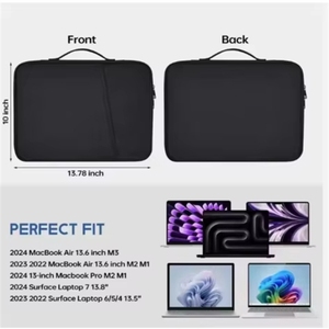 กันน้ำกันกระแทกกระเป๋าแล็ปท็อปสำหรับแอร์ 11 12 13 13.6 นิ้ว M4 M3 M2 ชิปอุปกรณ์เสริมปกหนังสือ - Product Image 3