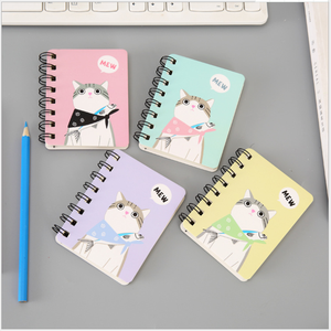 Chất lượng cao A7 mini máy tính xách tay thiết kế đáng yêu bìa cứng xoắn ốc tùy chỉnh lót túi Tạp Chí cho học sinh văn phòng văn phòng phẩm - Product Image 2