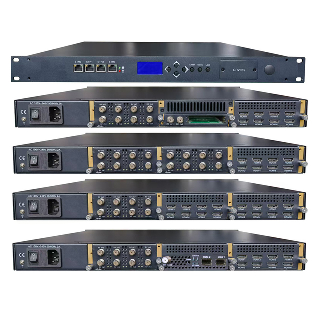 Ustarlink ET300A Combo HD Tuner CI Input Rack Mount IPTV Gateway Server Stock
