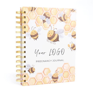 Custom Printing Spiral Pink <strong>Pregnancy</strong> Baby Journal <strong>Planner</strong> <strong>for</strong> Expecting Moms - Product Image 6