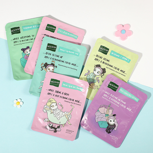 Etiqueta privada Girl <span class=keywords><strong>Life</strong></span> Series Beauty Skin Care Sheet Mask Mascarillas faciales blanqueadoras de frutas orgánicas coreanas - Product Image 1