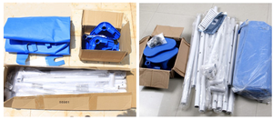 Intex 28273 hình chữ nhật khung trên mặt đất hồ bơi 4.5m x 2.2m x 84cm Gia Đình <span class=keywords><strong>PVC</strong></span> hồ bơi ngoài trời - Product Image 4