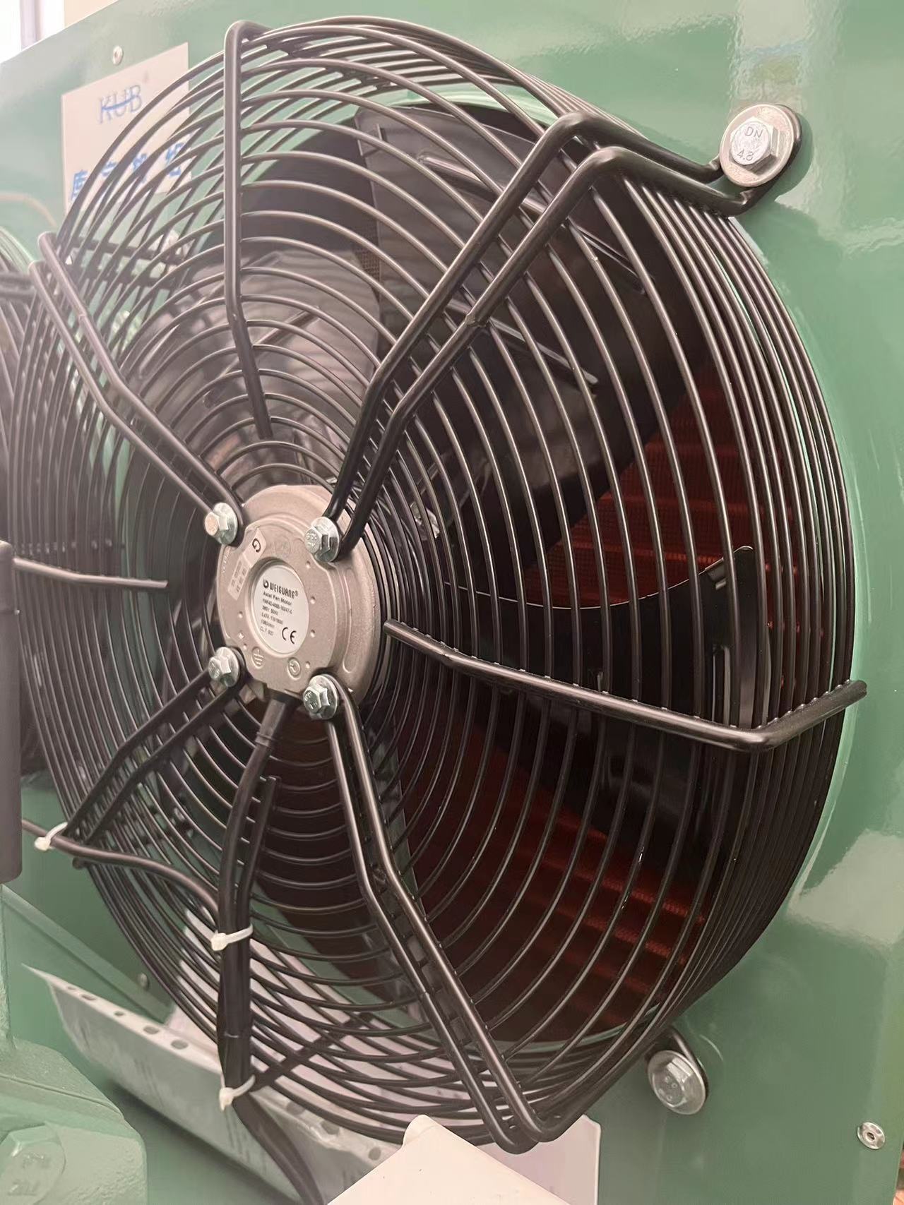 KUB/4DES-5Y Open type air cooled Marine corrosion-resistant 5HP condensing unit Copper tube copper fin condensing unit
