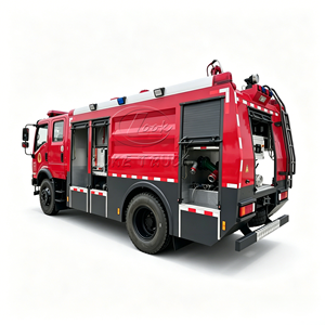 Camion de pompiers chinois 4x4 avec treuil, tout-terrain, pour incendies en forêt, capacité de récupération autonome pour les secours sur le terrain - Product Image 1