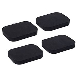 Black Rubber Stopper Bumper Pads <b>Moulded</b> Shock Absorption Feet Isolation Pads - Product Image 2