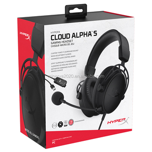 Auriculares originales Hyper X <span class=keywords><strong>Cloud</strong></span> <span class=keywords><strong>Alpha</strong></span> <span class=keywords><strong>HyperX</strong></span>-<span class=keywords><strong>Cloud</strong></span> <span class=keywords><strong>Alpha</strong></span> <span class=keywords><strong>S</strong></span> Gaming Ps4 Auriculares con micrófono para juegos móviles - Product Image 2