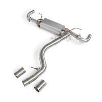 Échappement Valvetronic en acier inoxydable pour BMW 330i 325i 320i G20 2.0T, tuyaux d'échappement arrière avec silencieux et contrôleur
