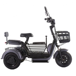 Tricycles électriques à batterie 48V pas chers, cadre en acier ouvert, motos à 3 roues pour adultes, utilisation pour le transport de marchandises et de passagers - Product Image 3