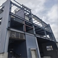 Estructura de Acero para Exteriores, Resistente a la Intemperie, para Equipos de Energía y Comunicación, Uso en Talleres