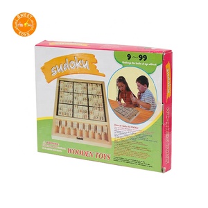 Trẻ Em Cổ Điển Chơi Học Tập Giáo Dục Logic Gỗ <span class=keywords><strong>Sudoku</strong></span>, Bằng Gỗ Hội Đồng Quản Trị Trò Chơi Cho Trẻ Em - Product Image 6