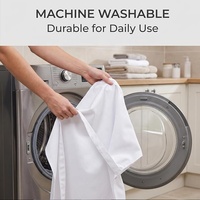Tablier sans manches imperméable et coloré avec logo personnalisé, lavable, pour cuisine, salon et barbier, vêtements pour enfants, hommes et femmes