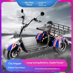 สกู๊ตเตอร์สองล้อ/สามล้อรุ่นใหม่ ดีไซน์ใหม่ รับน้ำหนัก 200 กก. มอเตอร์ 3000 วัตต์ พร้อมรีโมทคอนโทรล แบตเตอรี่ลิเธียมกันน้ำ ความเร็ว 51-65 กม./ชม. - Product Image 5