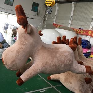 Décoration de Noël extérieure, cerf gonflable en PVC, Air Dancer, imperméable et résistant aux intempéries, multicolore, pour usage commercial - Product Image 2