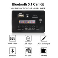 Módulo Reproductor de MP3 VIRE con Gran Chip Decodificador, Radio FM, USB, Tarjeta TF, Audio y Bluetooth
