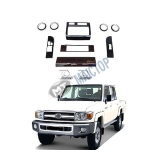 <b>Car</b> <b>interior</b> trim for Toyota FJ79 Lancool 2022 70th Anniversary Air Vent Cover with Wood <b>Interior</b> Trim - Product Image 1
