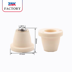 Soporte de Boquilla ZNK OEM <span class=keywords><strong>Nukon</strong></span> HIGHYAG de Cerámica para Láser, Diámetro 41mm, Altura 34mm, M11, para Láser de Fibra Highyag/<span class=keywords><strong>Nukon</strong></span>, Precio Competitivo - Product Image 2