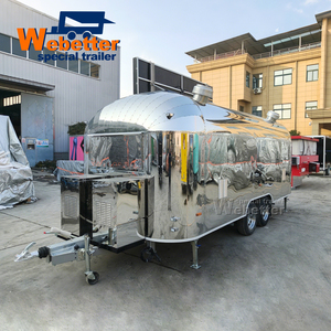 Webetter Carretto per Tacos e Pretzel, Furgone per Shawarma, Hamburger, Barbecue e Pizza, Rimorchio per Fast Food Completamente Attrezzato - Product Image 4