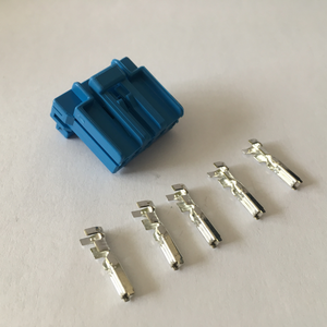 YPC10525 five way blue <b>switch</b> housing connector plug with contacts - Product Image 3