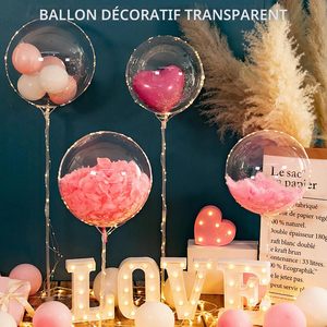 10inch 12inch 18inch 24inch Bobo <b>Balloon</b> for Birthday Wedding Party <b>Decoration</b> Bubble <b>Balloon</b> House - Product Image 5