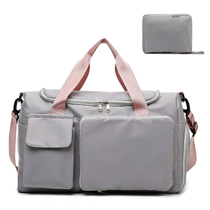 Sac de yoga grande capacité avec séparation sec-humide, sac de voyage pour courts séjours et déplacements professionnels, sac de cabine pliable - Product Image 1