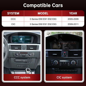 Écran tactile sans fil RoadTop <span class=keywords><strong>12</strong></span>,3 pouces ultra-fin CarPlay AndroidAuto pour <span class=keywords><strong>BMW</strong></span> Série 3 Série 5 E90 E92 E93 E60 E61 2005-2011 CCC CIC - Product Image 2