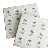 Étiquettes de produits personnalisées imperméables pour l'emballage, autocollants de haute qualité en rouleau ou en feuille