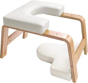 Tavola di equilibrio in legno intagliata per yoga e allenamento di equilibrio, con incisione 'Handstand Trainer', per pratica di forza - Product Image 4