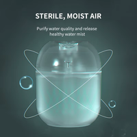 220ml Portable Mini Humidificateur D'air Diffuseur D'arôme Petit Diffuseur D'huiles Essentielles Diffuseur De Parfum À La Maison Machine