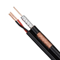 Cable de comunicación Coaxial Siamés, 305m, RG59, RG59, 2c