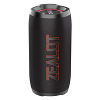 Dernière version de l'enceinte Bluetooth portable mini Zealot S76 avec LED RVB 50W, basses puissantes, pour téléphone portable et utilisation en extérieur, étanche