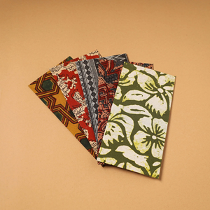 Handmade Fabric <b>Envelope</b> Assorted Set of 5 Reusable Eco-Friendly Cloth <b>Envelopes</b> for <b>Cash</b> Gifts Wedding Invitations Money Holder - Product Image 1