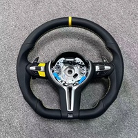 Volant en cuir pleine fleur style CS pour BMW F10 F20 F22 F30 F31 M2 F87 M3 F80 M4 F82 F85 F90 X5 F15 E70 E90 E92