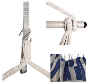 เก้าอี้เปลญวนบาร์เหล็กแบบแขวนสำหรับสวนกลางแจ้งในร่ม - Product Image 2