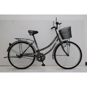 <span class=keywords><strong>Bicicleta</strong></span> Urbana para <span class=keywords><strong>Mujer</strong></span> con Diseño Elegante, Cuadro de Acero de 24/26 Pulgadas, Sistema de Frenos de Doble Caliper, <span class=keywords><strong>Bicicleta</strong></span> para Chicas en Colores Mixtos - Product Image 6