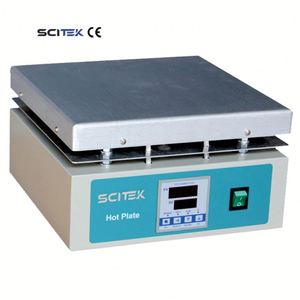 Placa calefactora de acero inoxidable SCITEK 380 ℃ para aplicaciones generales de laboratorio, incluidas muestras de horneado y secado - Product Image 4