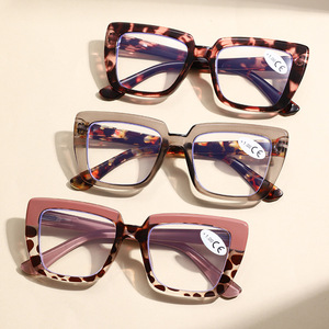 <span class=keywords><strong>Gafas</strong></span> <span class=keywords><strong>de</strong></span> Lectura con Protección <span class=keywords><strong>de</strong></span> Luz Azul, Montura Retro con Estampado, <span class=keywords><strong>Transparentes</strong></span>, con Bisagras <span class=keywords><strong>de</strong></span> Resorte, para Presbicia, 2025 - Product Image 1