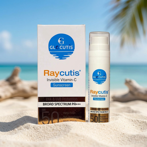 เรย์คูติส โกลคูติส วิตามินซี ซันสกรีน SPF50 PA+++ ปกป้องผิวจากรังสี UVA UVB ทุกย่านความถี่ ผิวแมตต์ กันน้ำ 50 กรัม - Product Image 3