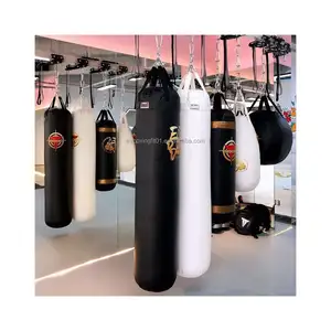 Professional Boxing Equipment Best Quality Leather Made Punching Bags